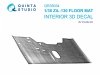 Quinta Studio QR35034 ZIL-130 floor mat (Zvezda) 1/35